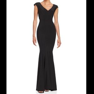 Betsy & Adam Long Black Gown